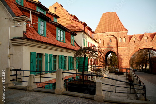 Photo taken during sightseeing around the streets of Toruń, Poland.