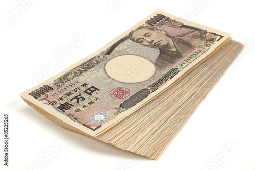 日本紙幣 一万円札の束 Stock 写真 Adobe Stock