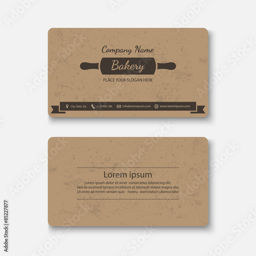 Business card template.vector
