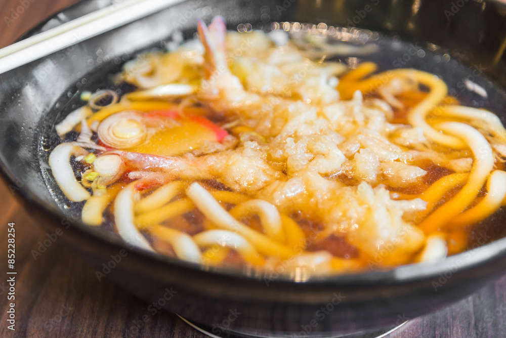 Japanese tempura udon Japanese tempura udon
