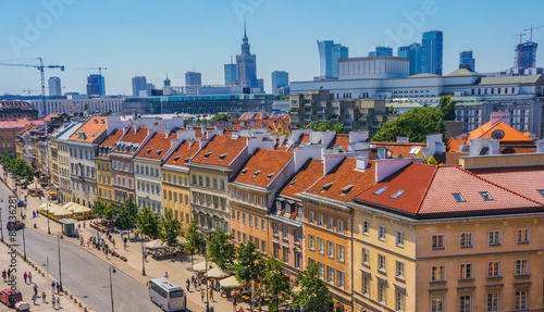 Warsaw, Poland. View from the top of the city hall.