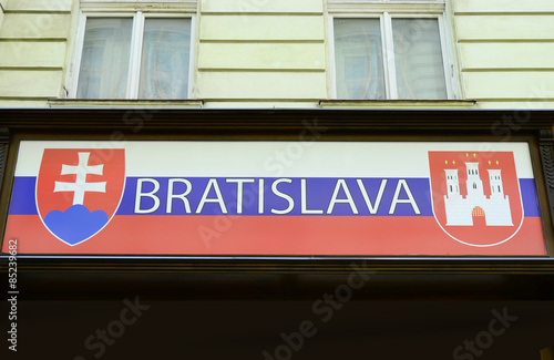 Canvas Print Slovakia; Bratislava