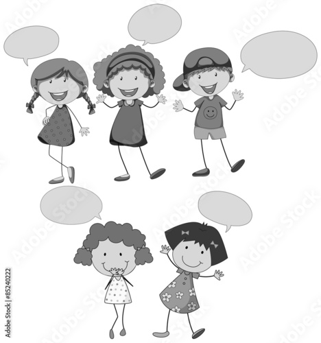 Children speaking