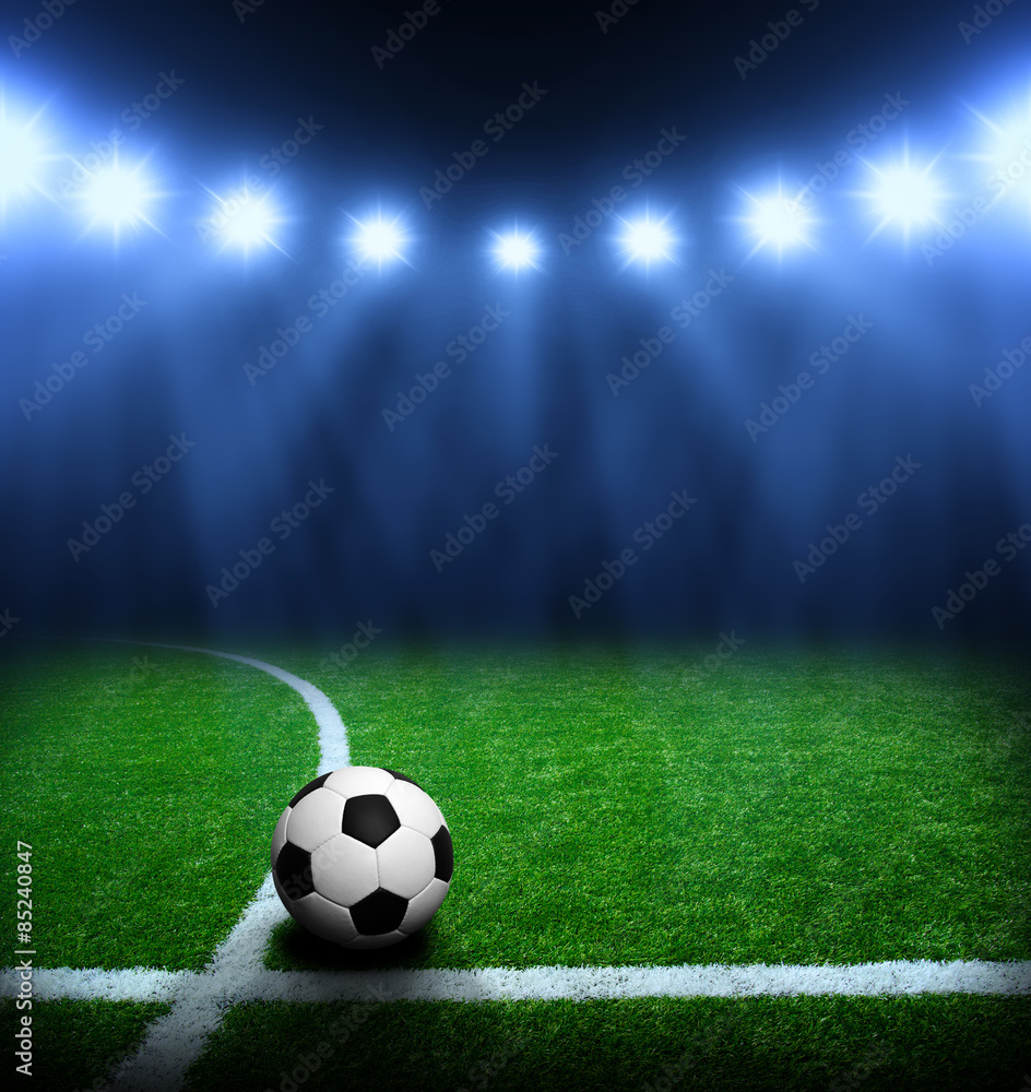 Fototapeta premium Stadion piłkarski