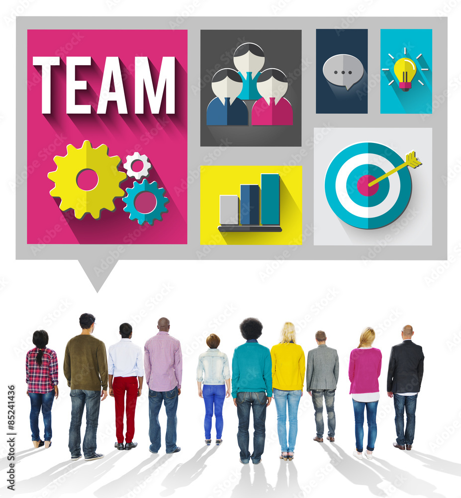 Team Teamwork Support Collaboration Togetherness Concept Team Teamwork Support Collaboration Togetherness Concept