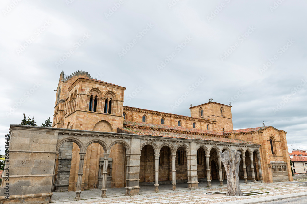 Basilica of San Vicente in Avila, Spain