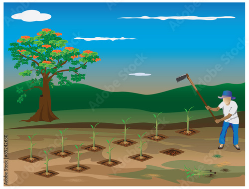 lifestyle countryside vector design