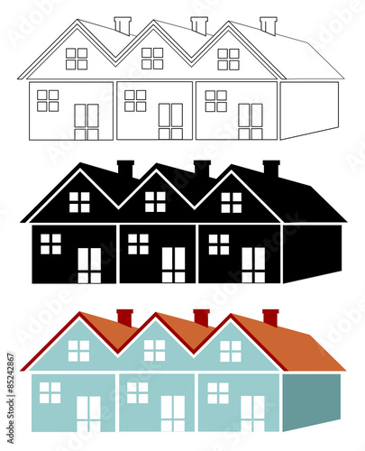 Group of houses