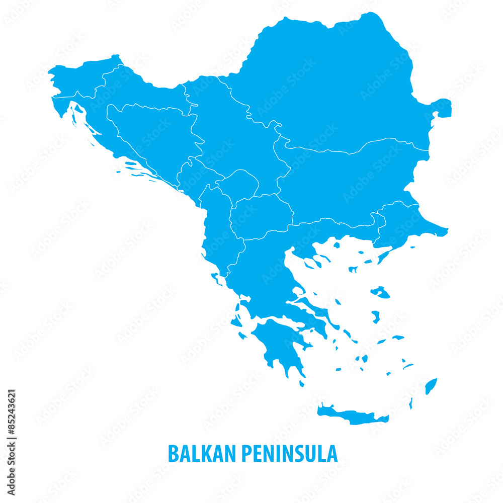 Balkan Map