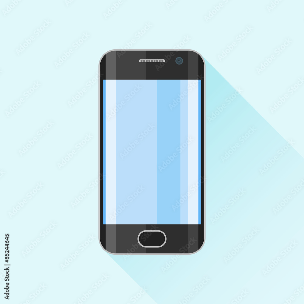 Mobile phone, smartphone flat icon Mobile phone, smartphone flat icon