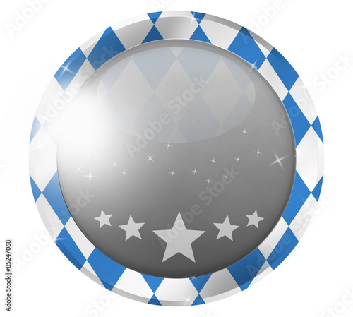 Oktoberfest Round Icon Star...