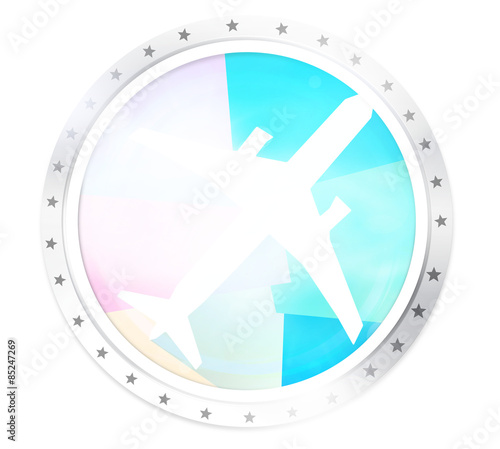 Round Icon Stars Borders