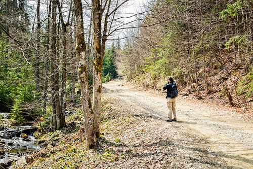 Photographer Hiking © Ana-Maria Tegzes