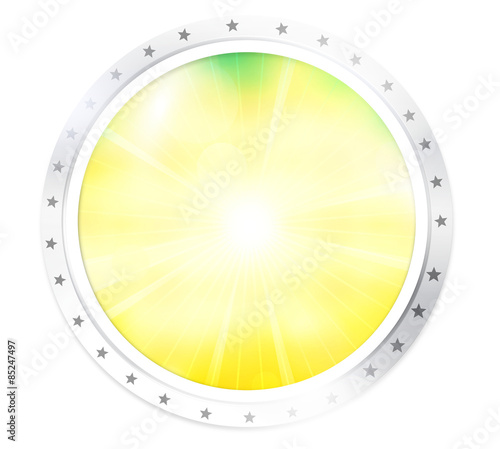 Round Icon Stars Borders