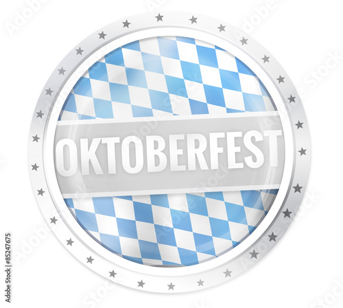 Oktoberfest Round Icon Star...