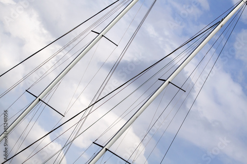 Sailing ship mast details