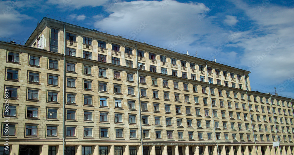 Fototapeta premium communism buildings concept