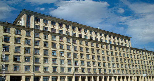 communism buildings concept photo