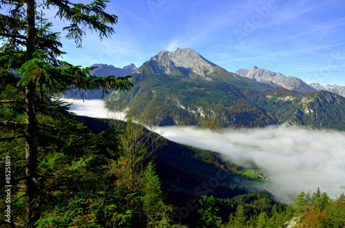 Watzmann bei Berchtesgaden in Bayern