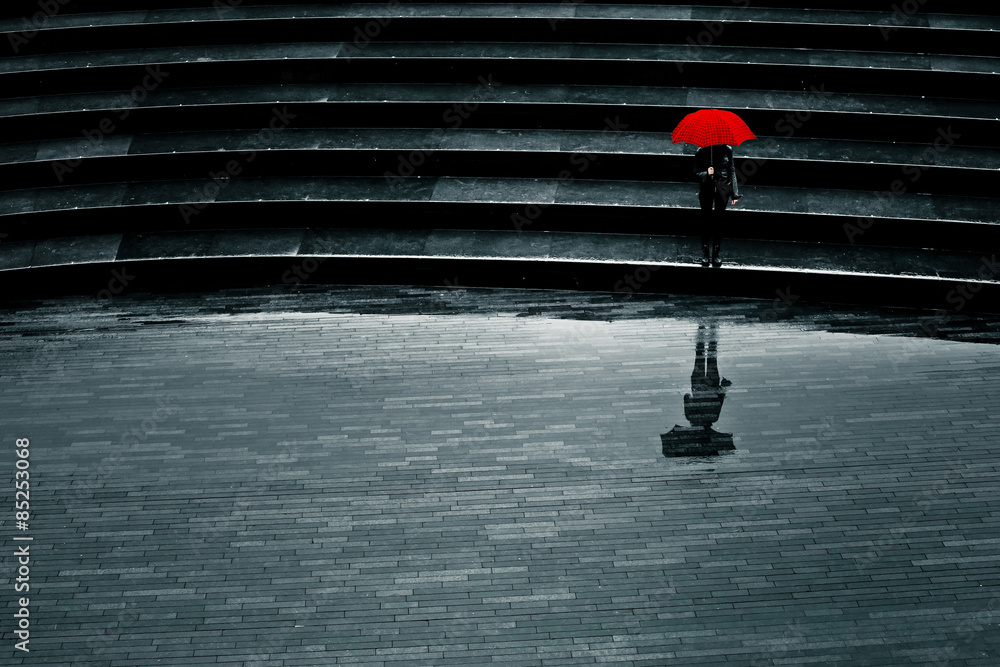 Photo Stock Parapluie Seul Solitude Triste Depression Adobe Stock Photo Stock Parapluie Seul Solitude Triste Depression Adobe Stock