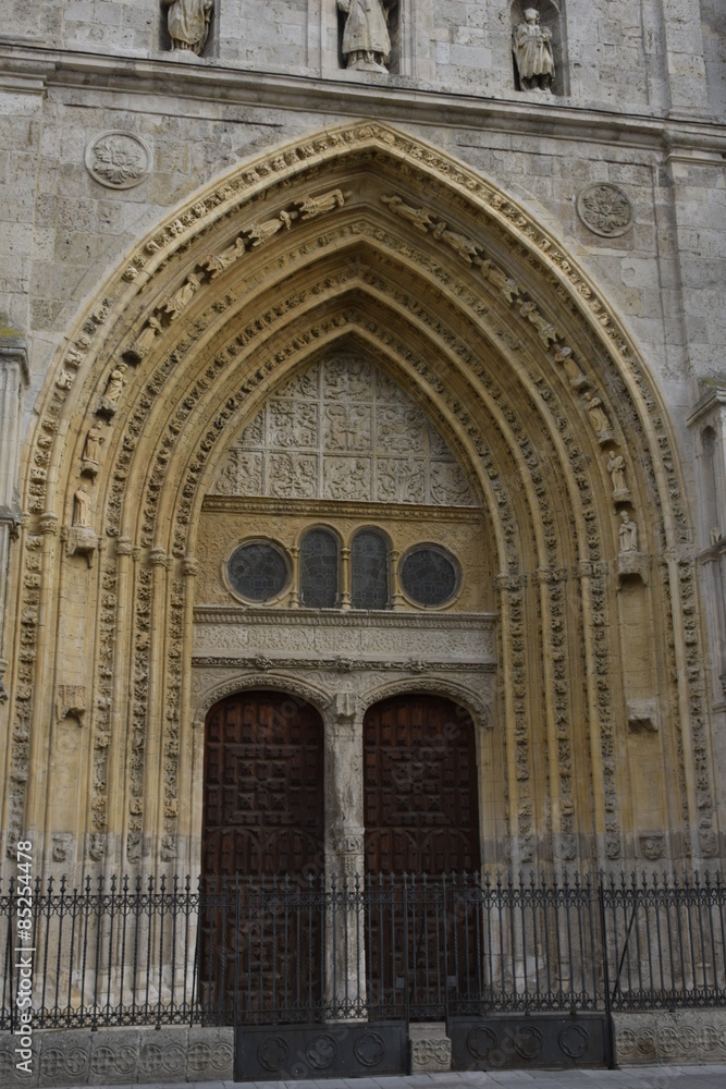 Catedral de Palencia. Puerta de los Reyes Catedral de Palencia. Puerta de los Reyes