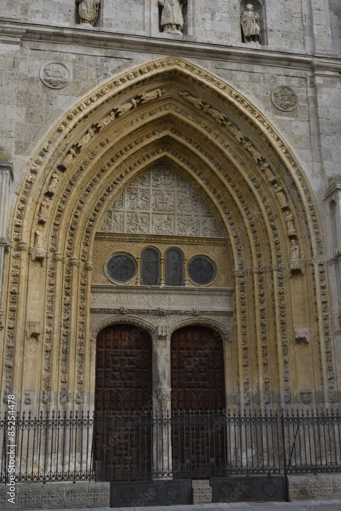 Catedral de Palencia. Puerta de los Reyes