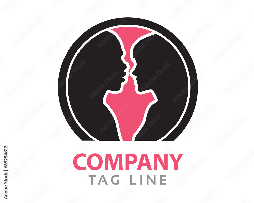 Inter Racial Relationship Logo Inter Racial Relationship Logo