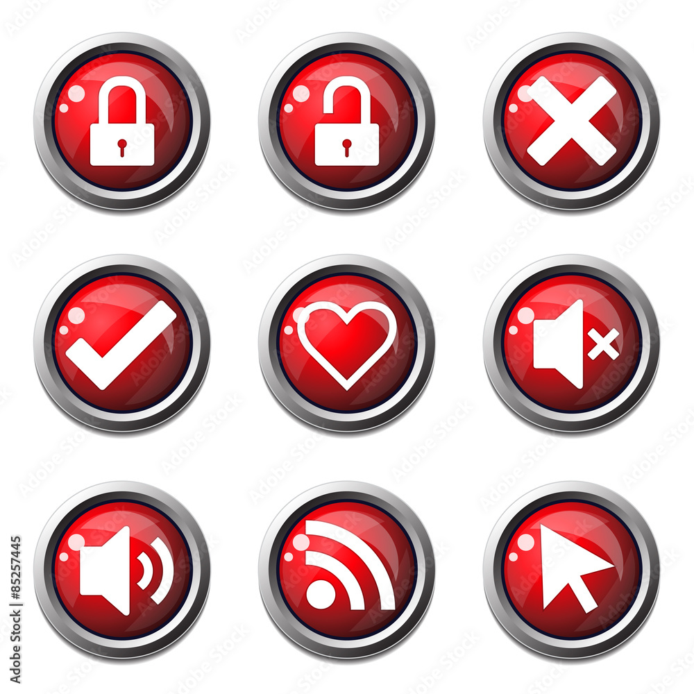 SEO Internet Sign Red Vector Button Icon Design Set 4 SEO Internet Sign Red Vector Button Icon Design Set 4