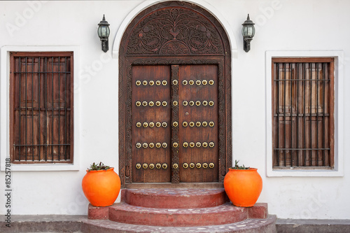 traditional zanzibar door