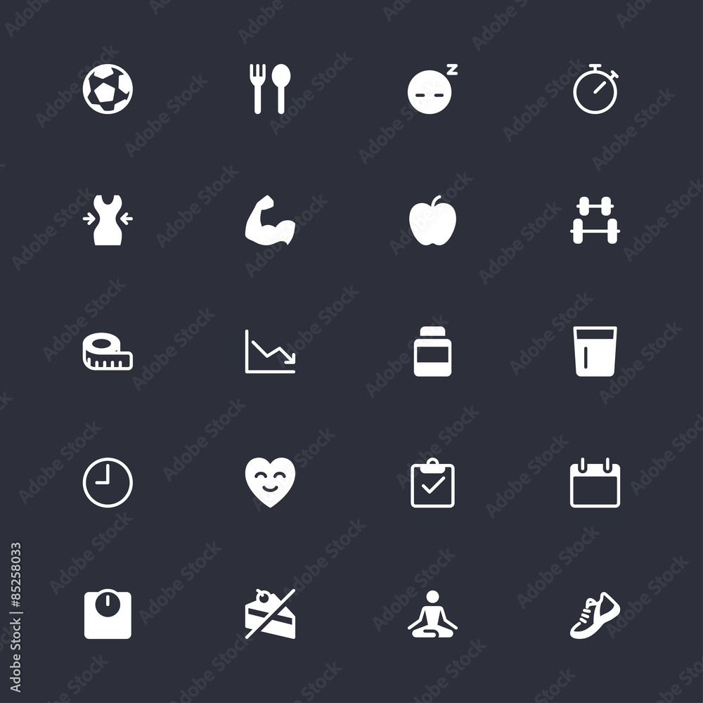 Health care flat icons