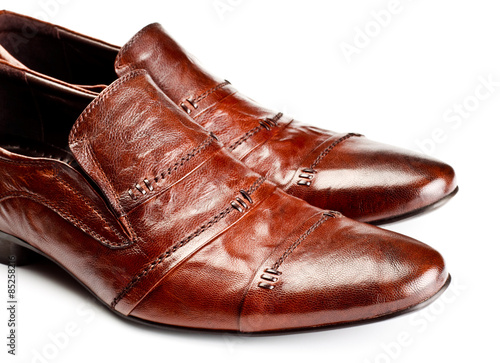 brown shoes