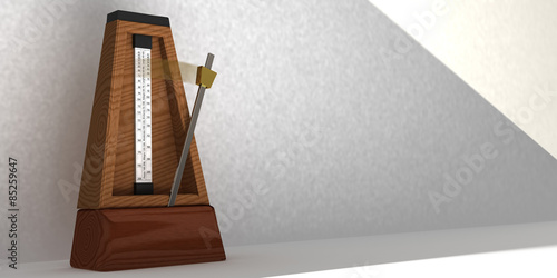 Quadro su tela Wooden metronome