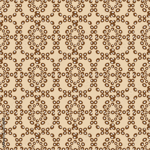 the abstract seamless pattern. Brown palette