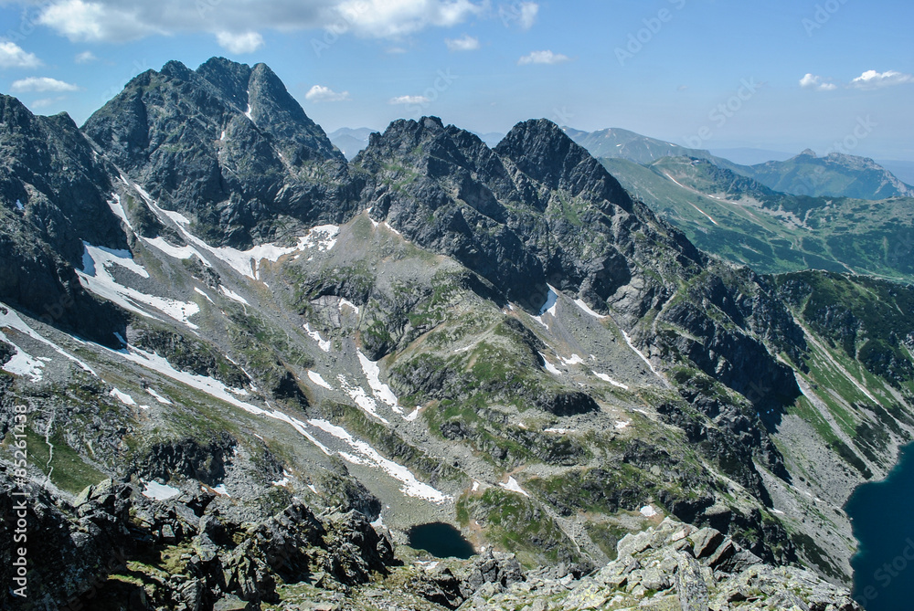 View over Swinica and Koscielec peaks