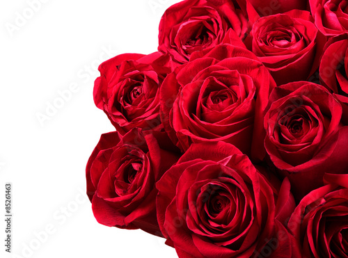 Red roses bouquet