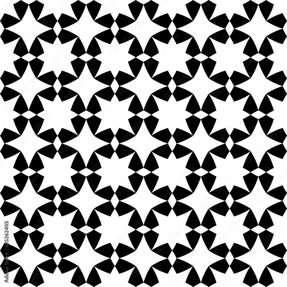 Black and white geometric seamless pattern, abstract background. Black and white geometric seamless pattern, abstract background.