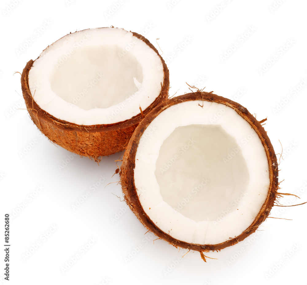 coconut halves coconut halves