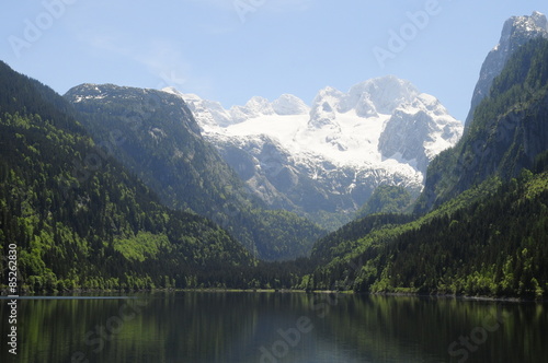 Alpine lake Gosausee, Austria © PROMA