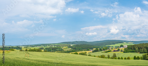 Panorama bei Erlbach/Vogtland © schulzfoto