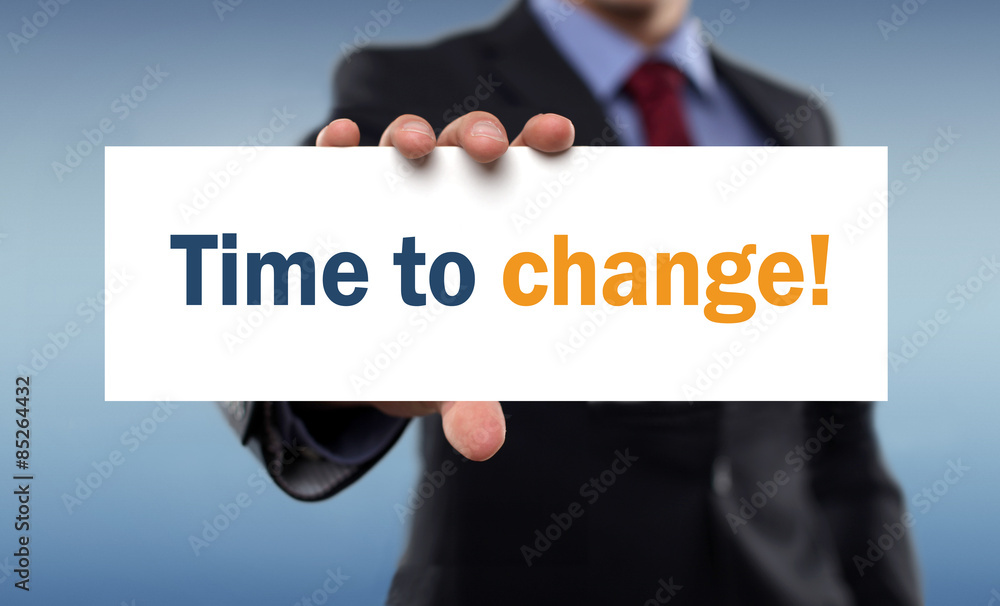 time to change time to change