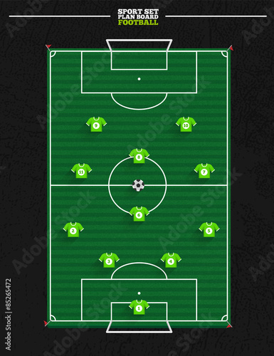 Sport court series | strategy formation and position player