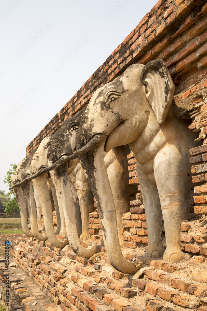 Fototapeta premium Sukhothai - Historischer Park - Wat Sorasak