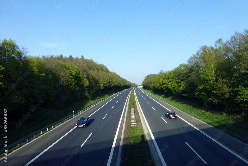Autobahn A 3 bei Höchstadt Autobahn A 3 bei Höchstadt