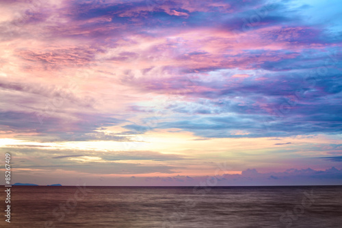 Sunset over Andaman Sea