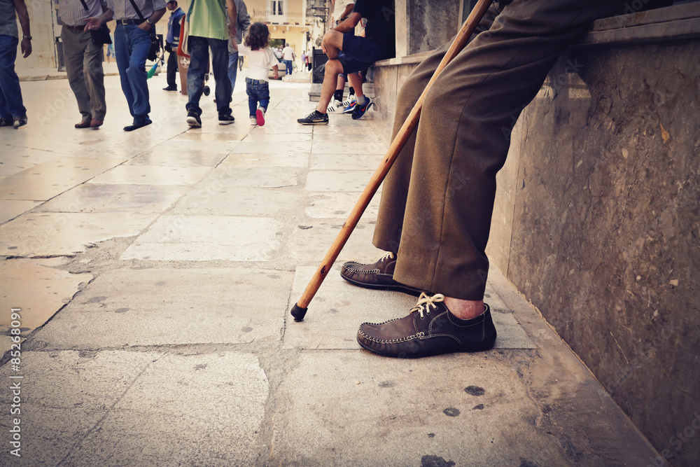 Obraz premium senior sicilien