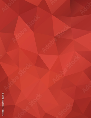 Polygon style vector background illustration