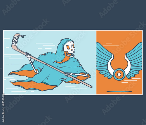 The Ice Hockey Reaper