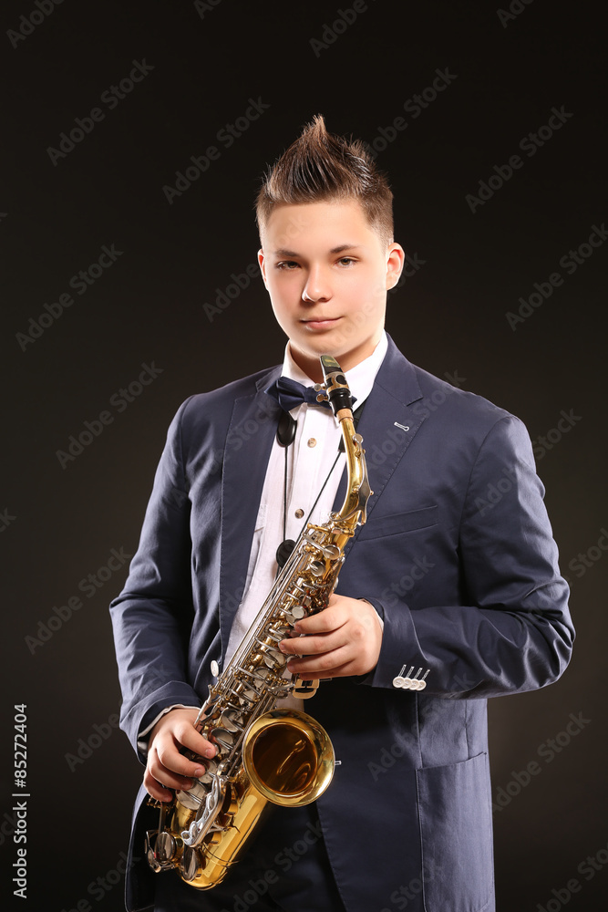 Fototapeta premium Saxophonist