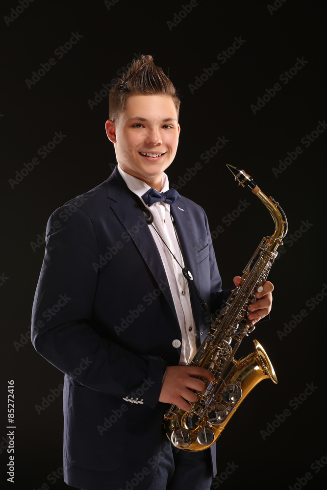 Fototapeta premium Saxophonist