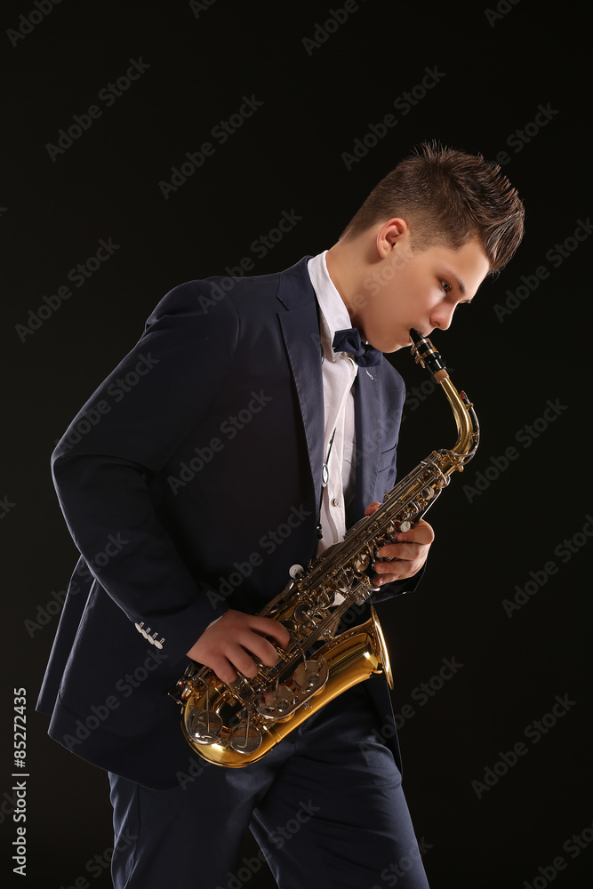 Fototapeta premium Saxophonist